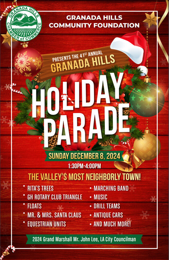 Holiday Parade Flyer For chamber master