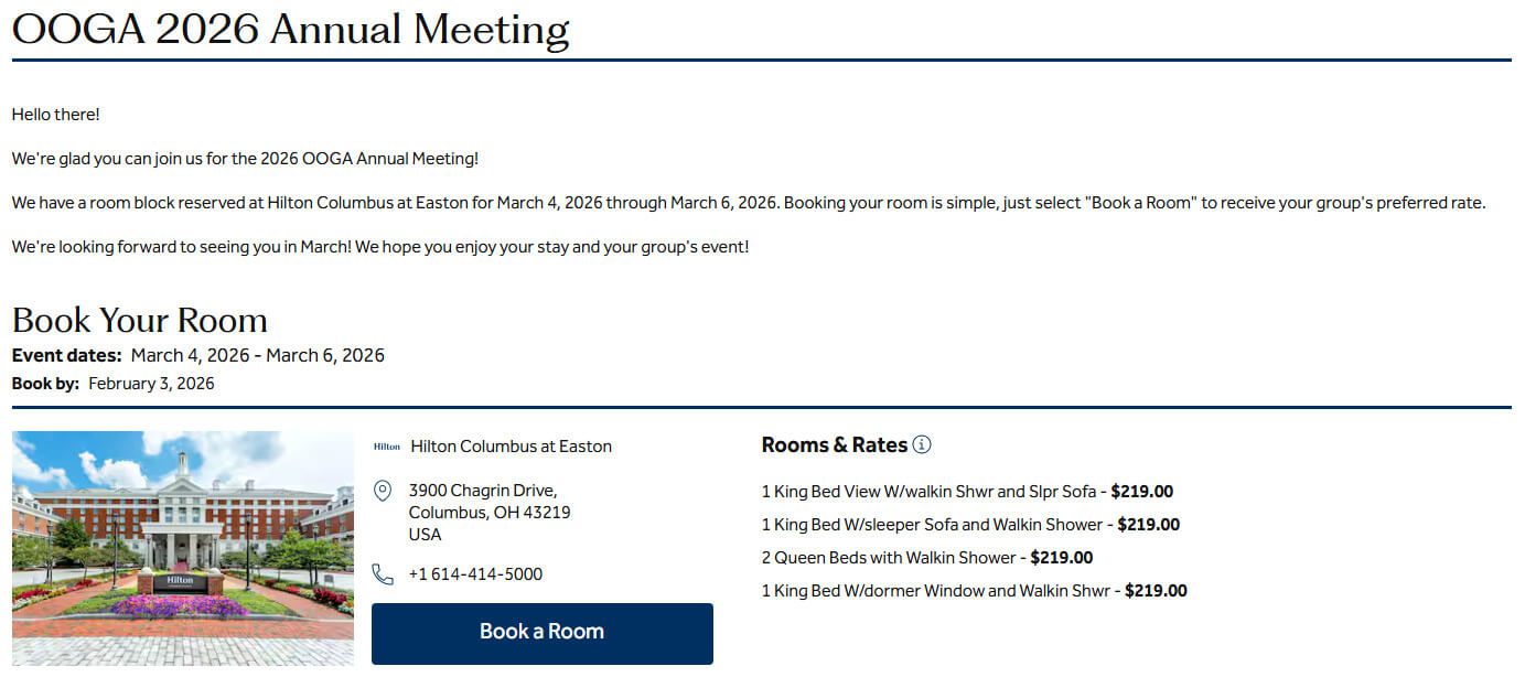 Hilton Room Block Graphic