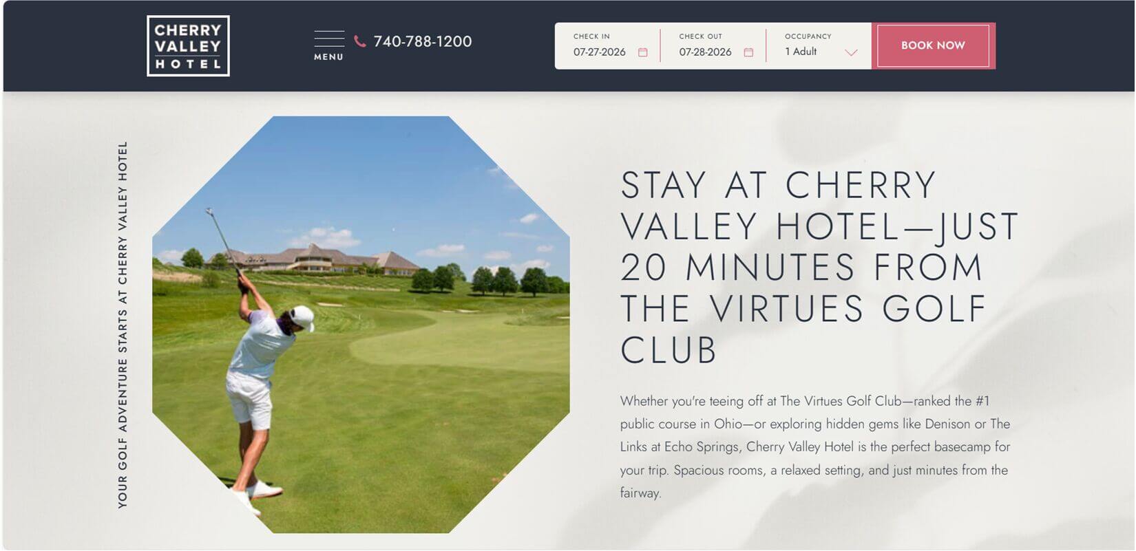 Cherry Valley Lodging for Virtues