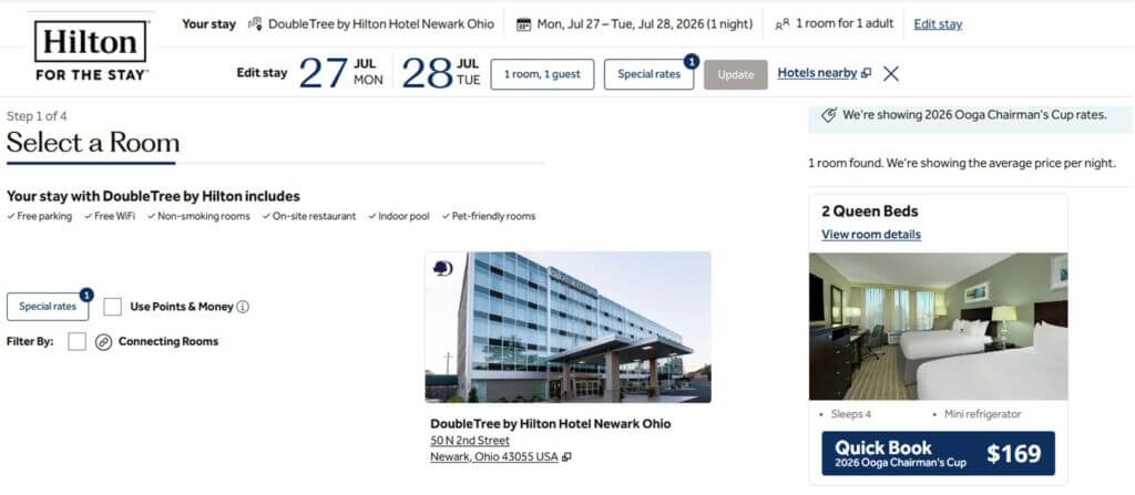 Hilton Room Block Image