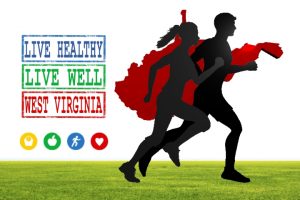 Live Healthy Live Well WV Logo