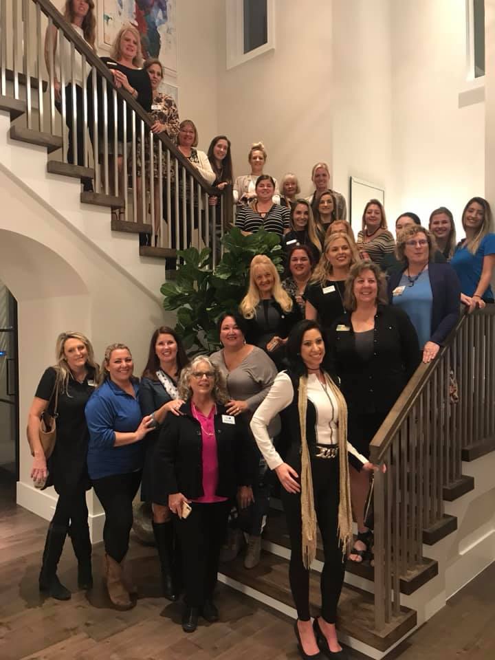 Professional Women in Building Group Photo