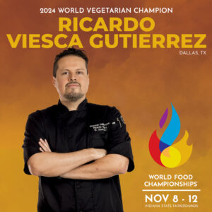 HOT chef - World Vegetarian Champ