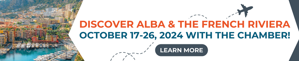 Discover Alba & the French Riviera with The Chamber Oct 17-26