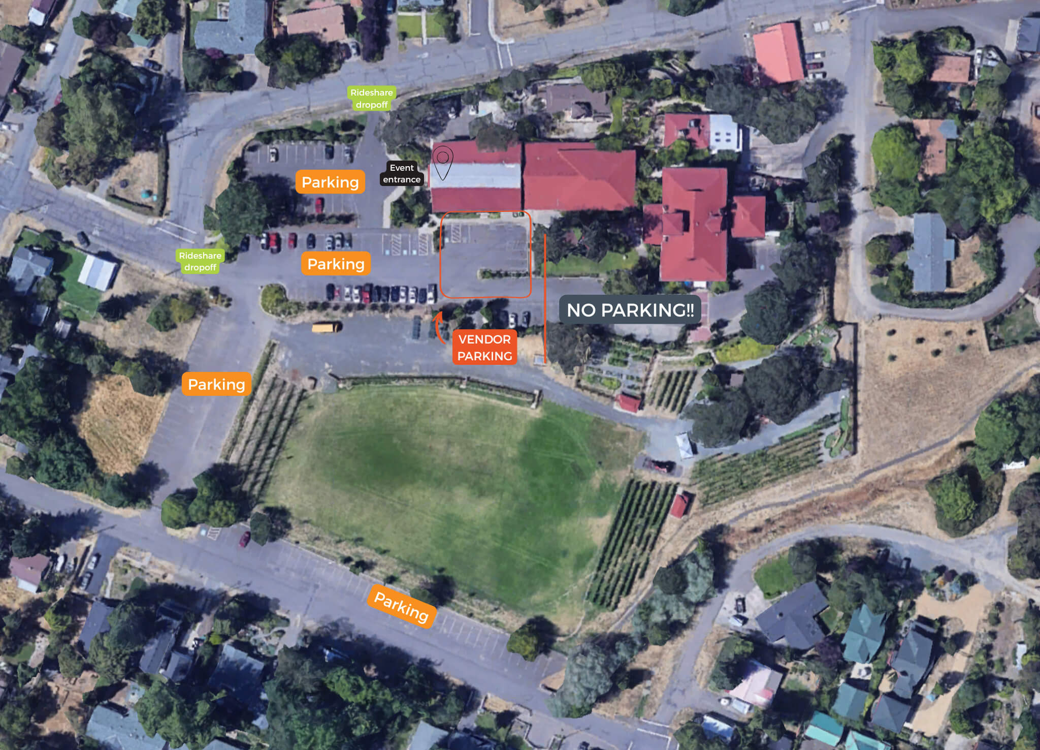 Chamber Casino Night Mardi Gras Parking Layout Chamber Casino Night Mardi Gras Parking Layout