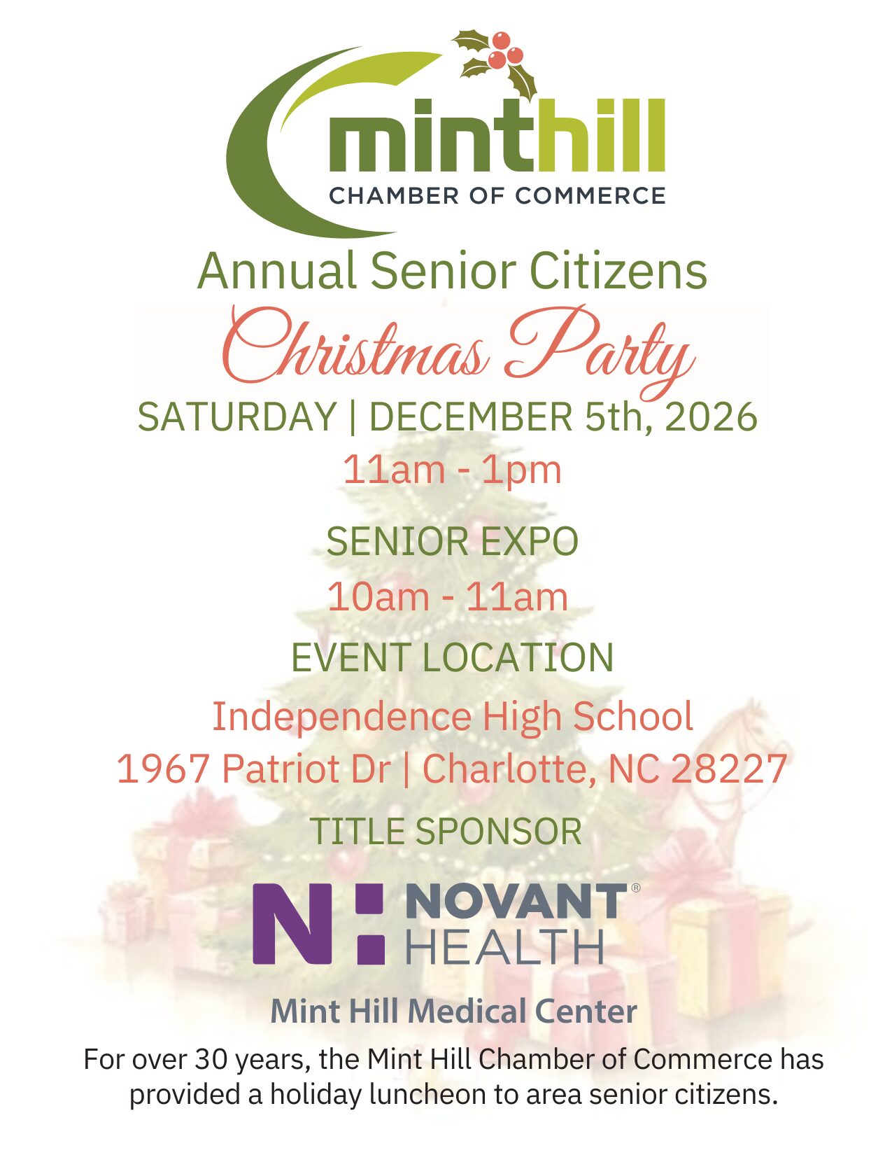 Annual Senior Citizens Christmas Party (1) Annual Senior Citizens Christmas Party (1)