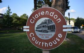 Clarendon Courthouse Sign