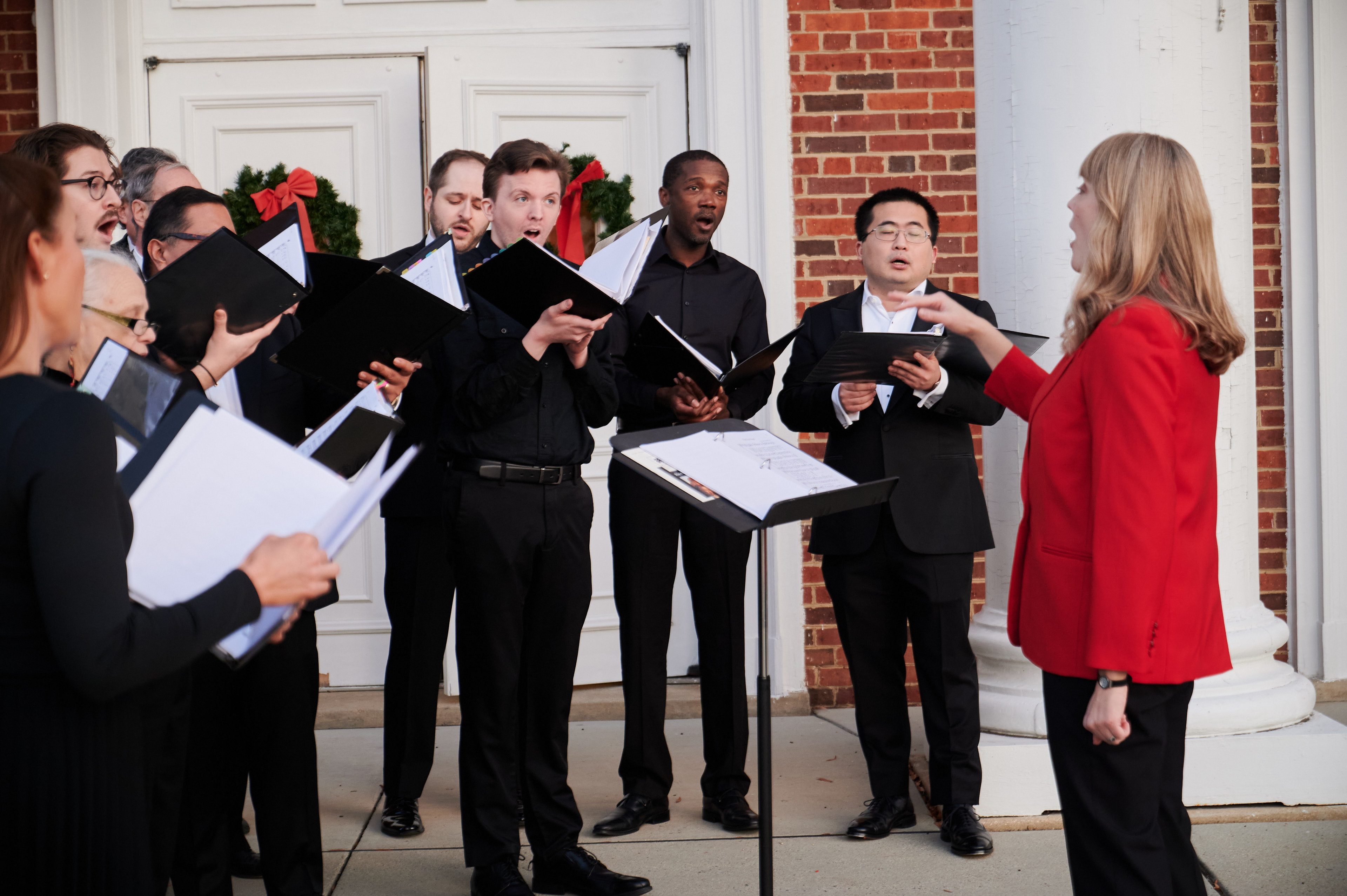 Entertainment provided by The Arlington Chorale