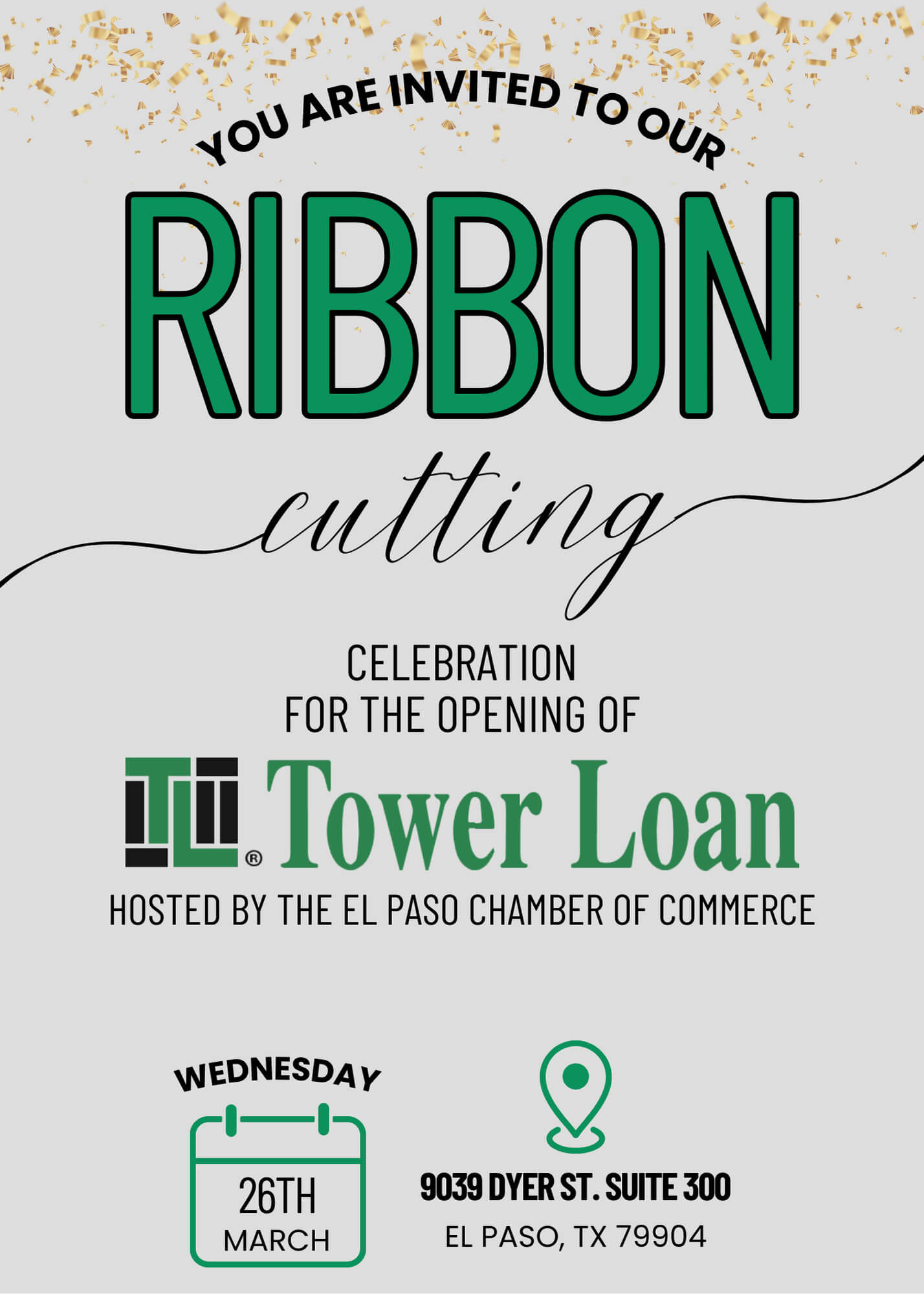 Tower Loan Ribbon Cutting