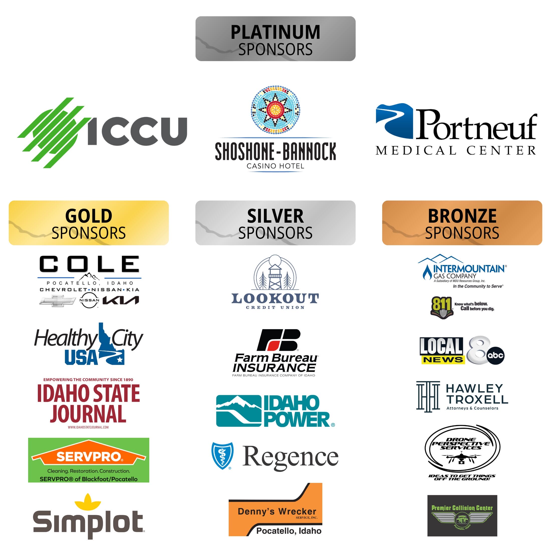 2026 Annual Sponsors Website