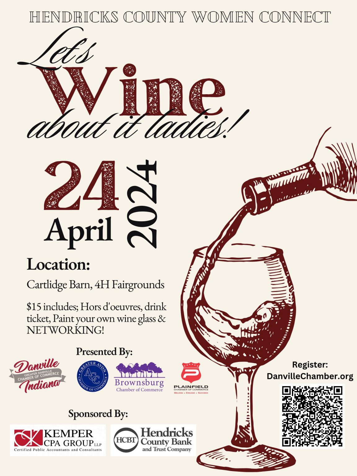 April 24 - Let's Wine About It