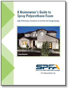 Homeowner's Guide to Spray Polyurethane Foam document cover