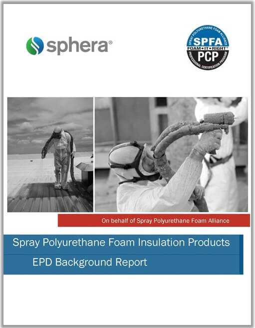 SPF Insulation Background Report cover2