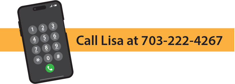 Cell phone front-Call Lisa Smith