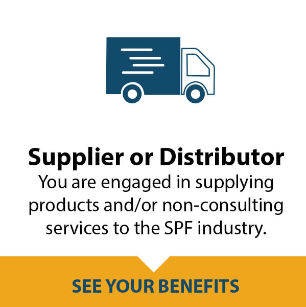 Spray Polyurethane Foam Alliance Supplier Memberships