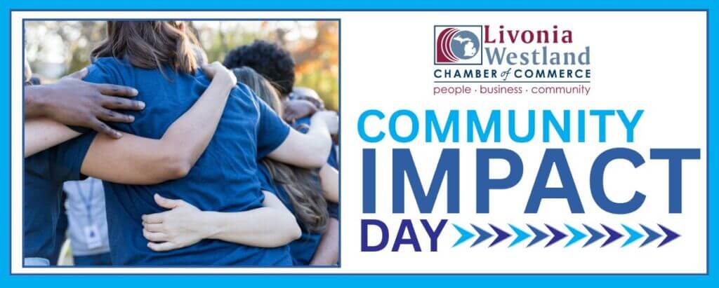 Community Impact Day Community Impact Day Livonia-Westland Chamber logo