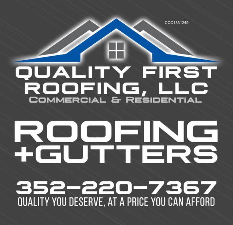 Quality First Roofing logo Quality First Roofing logo