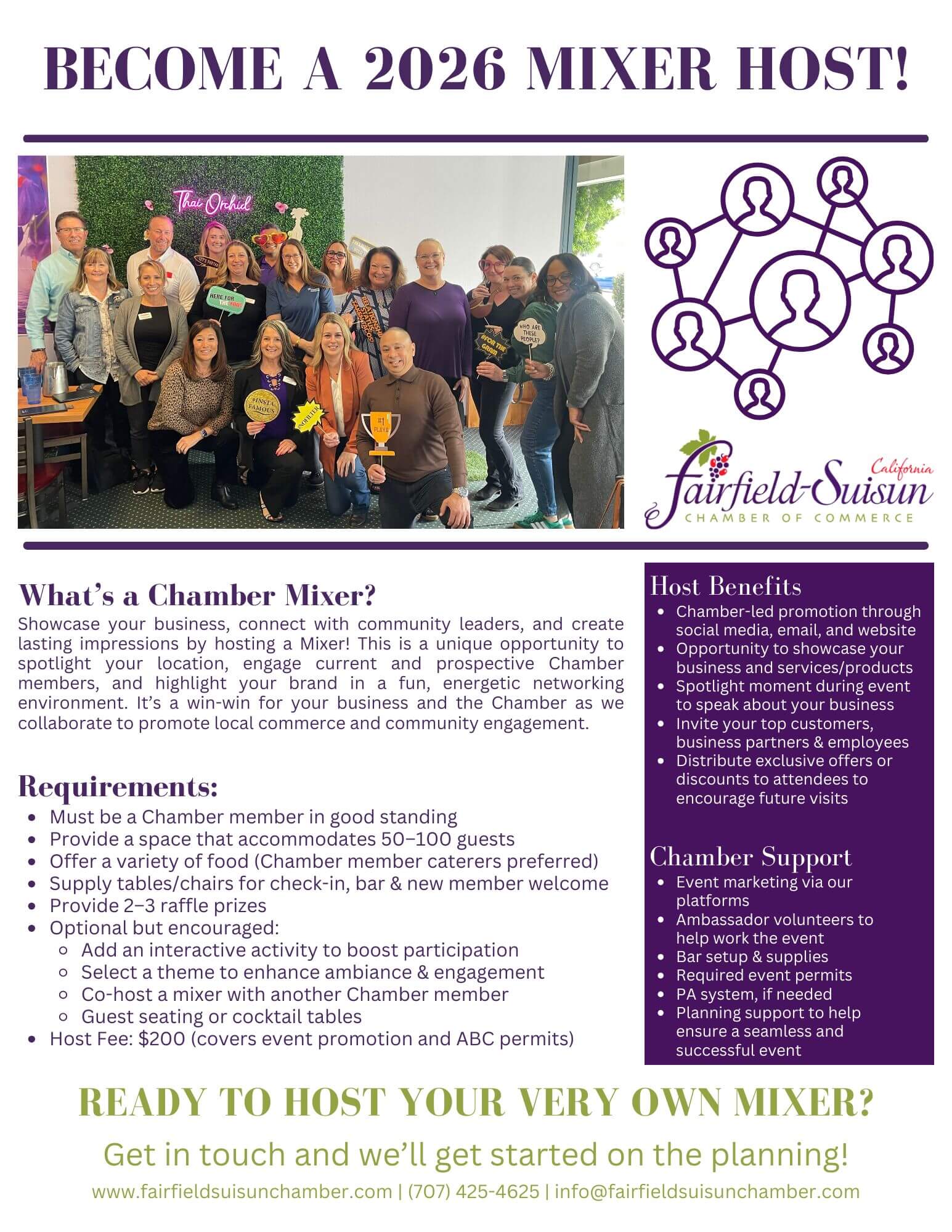 FS Chamber - Become a Mixer Host