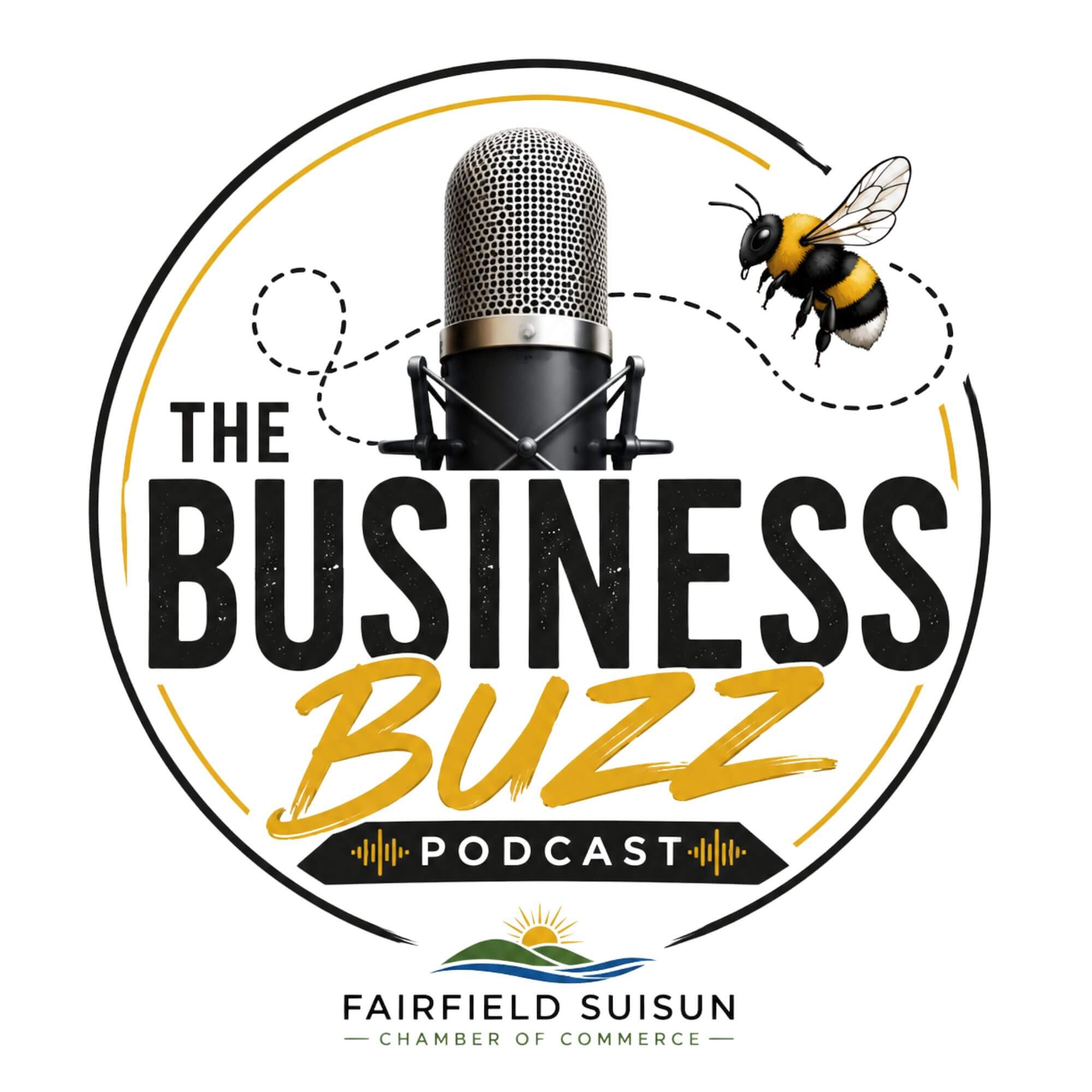 The Business Buzz Podcast Logo Revised