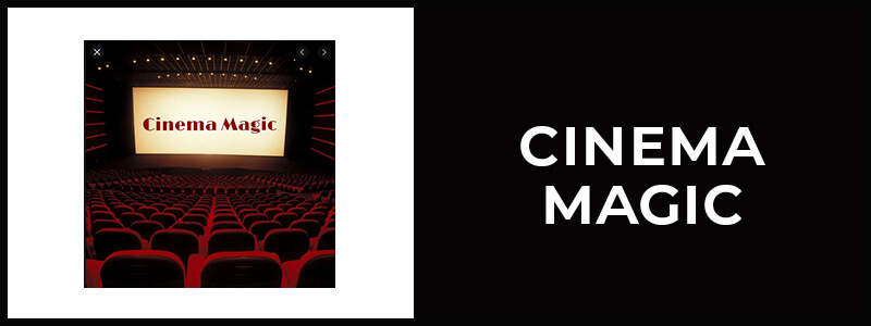 Cinema Magic button