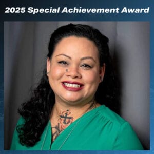 The Special Achievement Award is one of our most meaningful honors. It recognizes a REALTOR® whose career reflects sustained involvement at the local, state, and national levels; whose leadership extends beyond real estate; and whose work embodies education, professionalism, ethical practice, and service to community.  Elizabeth represents those values not through one initiative or one role—but through an extraordinary breadth of leadership, service, and impact over the course of her career.  She currently serves on the Tacoma-Pierce County Association of REALTORS® Board of Directors and participates on the Diversity Committee—helping guide decisions that elevate our membership and ensure our industry reflects the communities we serve. Within her brokerage, she serves on the Broker Advisory Board as Diversity Member-at-Large, bridging leadership and brokers while advocating for education, mentorship, and accountability.  Her commitment to education is equally strong. As a real estate instructor and mentor, she invests in the success of others—because she believes a strong industry depends on knowledgeable, ethical professionals.  And then there is her community impact—where the sheer scope of her involvement is nothing short of remarkable.  Elizabeth is a leader in Rotary and has helped direct fundraising efforts that delivered $30,000 to the START Unit at Good Samaritan Hospital, supporting survivors of sexual assault with immediate, trauma-informed care. She also serves on multiple nonprofit boards, including the Good Samaritan Foundation and Puyallup Arts Downtown, and has chaired major fundraising events, founded environmental and led animal-welfare initiatives placing dozens of animals into loving homes.  Elizabeth exemplifies what REALTORS® do when they commit fully to their profession and their community.  It is my honor to present the 2025 TPCAR Special Achievement Award to 
Elizabeth Abbgy. 