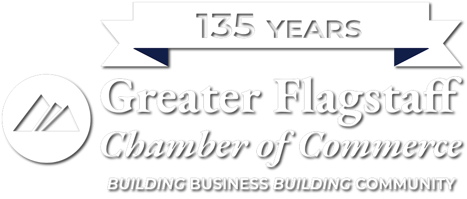Flagstaff Chamber 135 Year Logo
