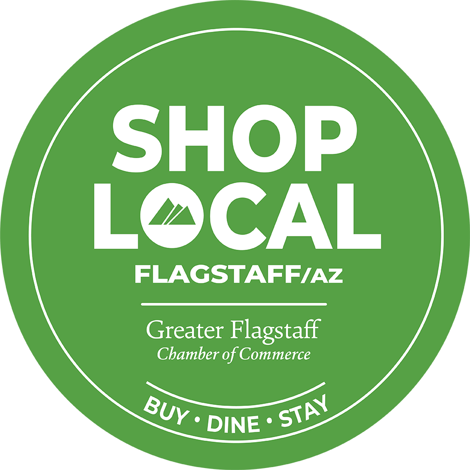 Flagstaff Chamber Shop Local Logo