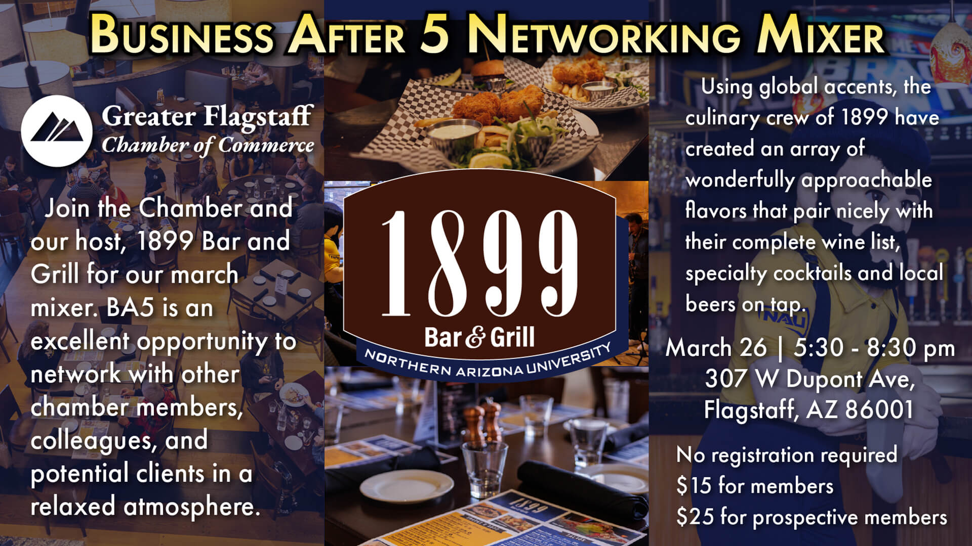 Business After 5 Networking Mixer Flyer
