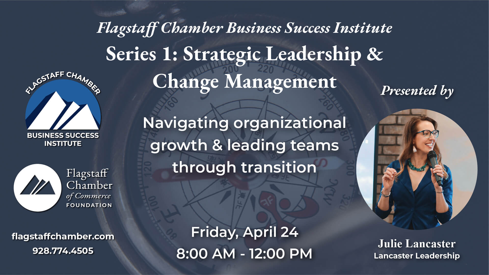 Flagstaff Chamber Business Success Institute Series 1 Banner