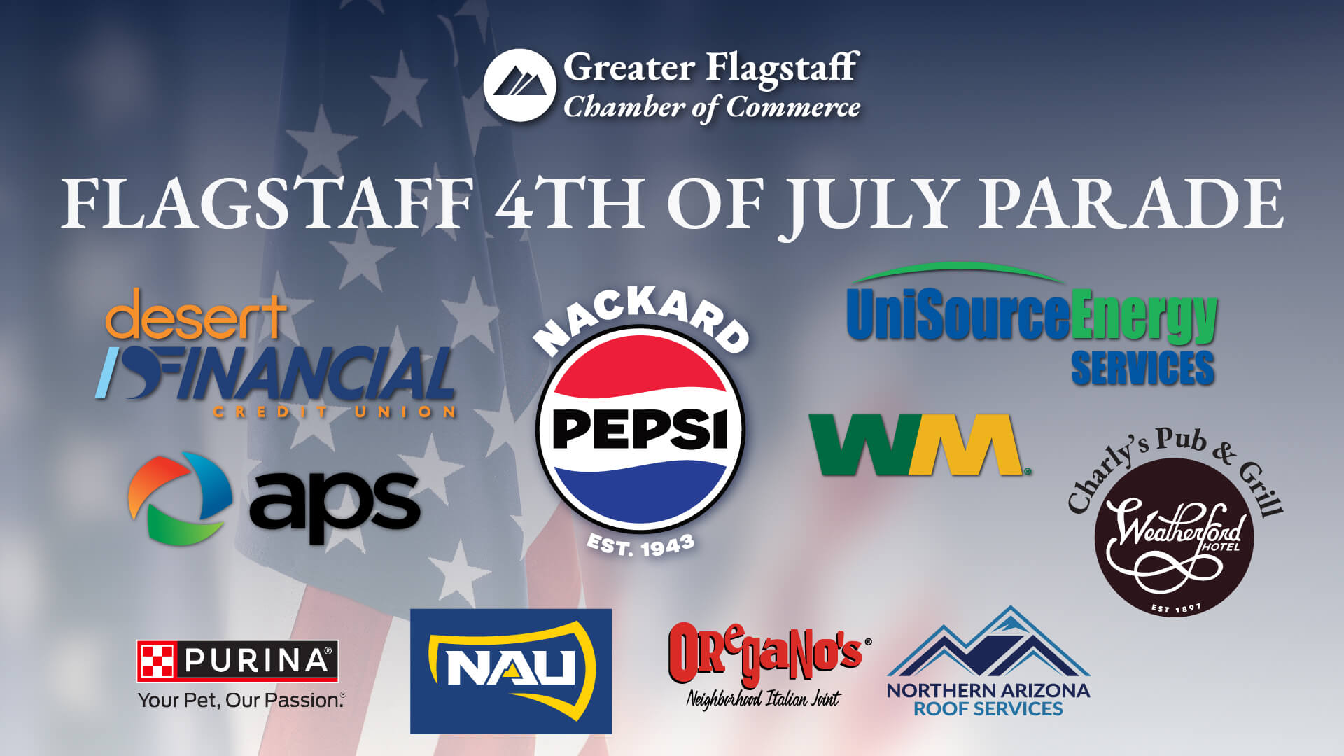 Flagstaff 4th of July Parade Banner