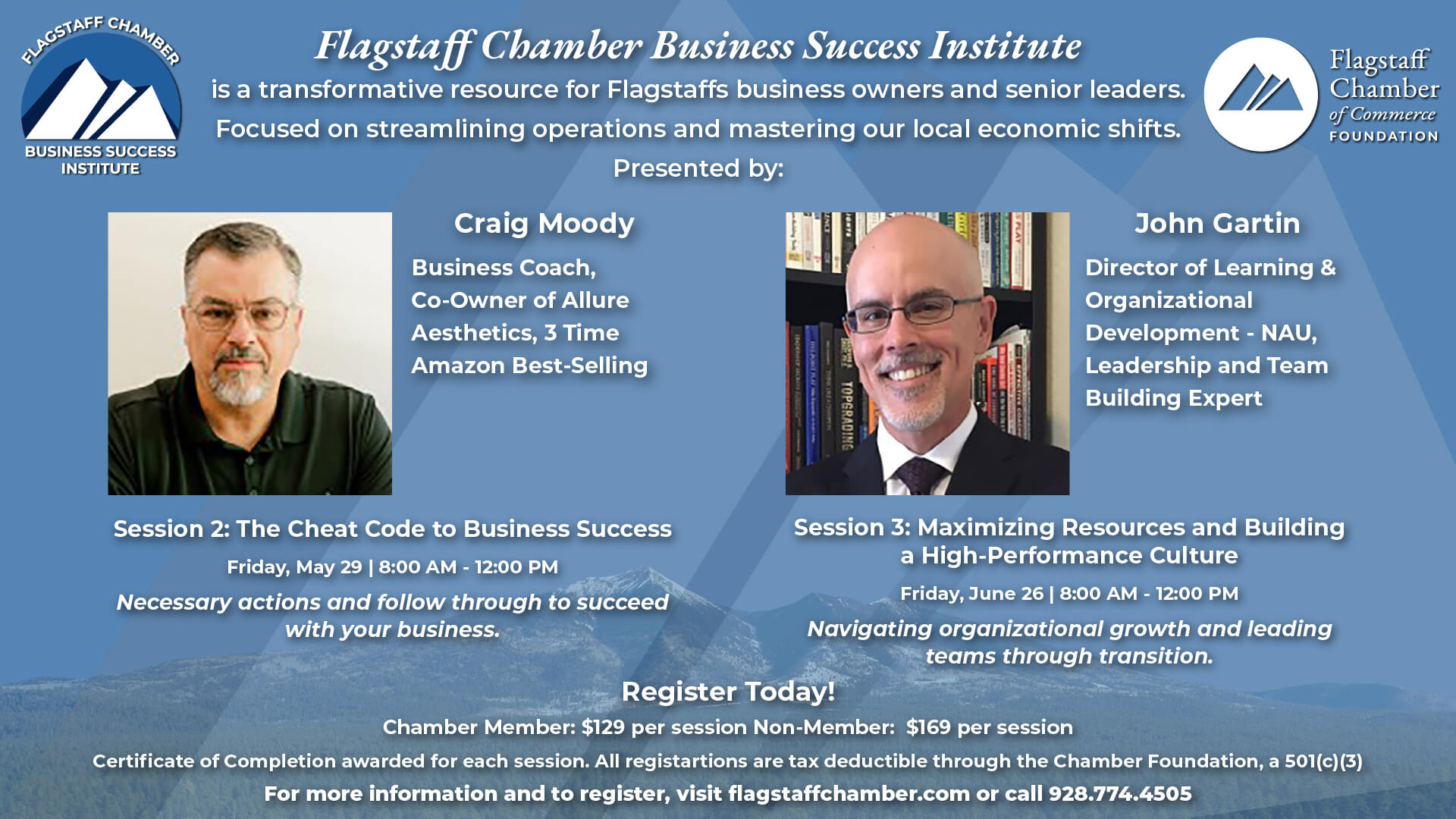Flagstaff Chamber Business Success Institute Flyer