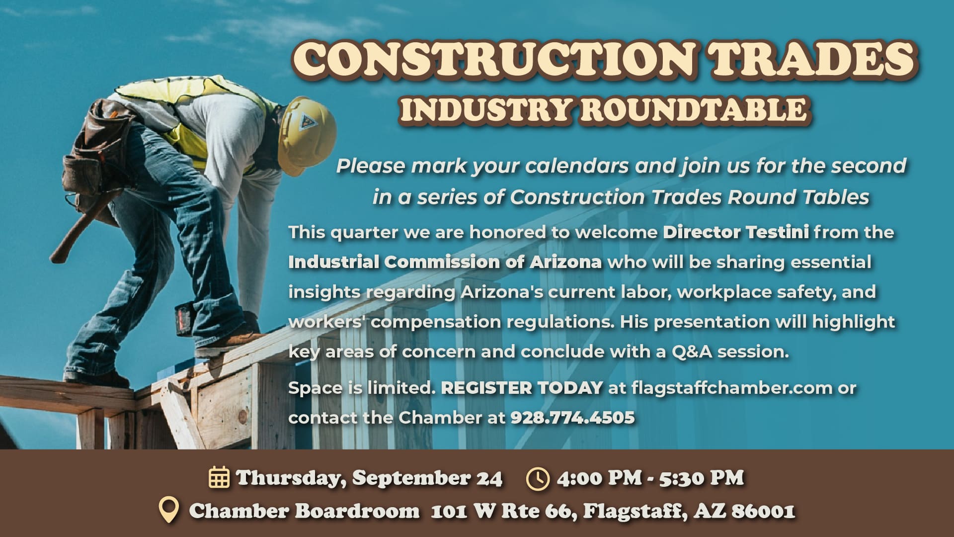 Construction Trades Roundtable Flyer