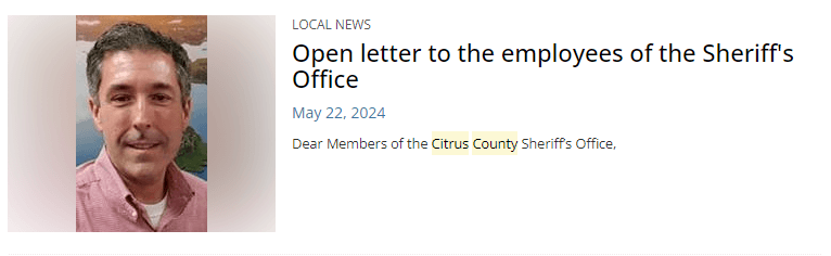 05-22-24 Open Letter to CCSO employees