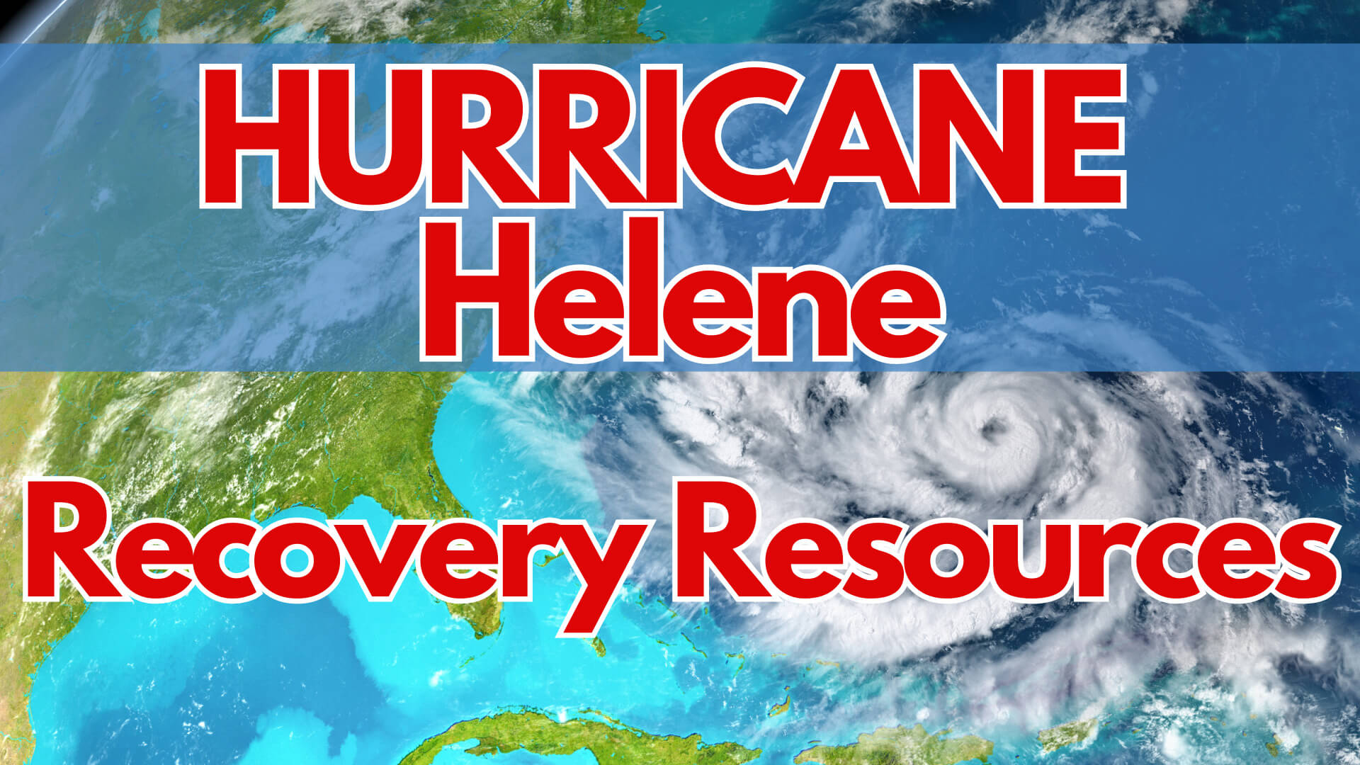 Website Header - Hurricane Helene