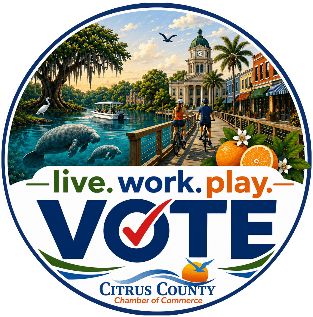 LIVE. WORK. PLAY. VOTE. Logo LIVE. WORK. PLAY. VOTE. Logo