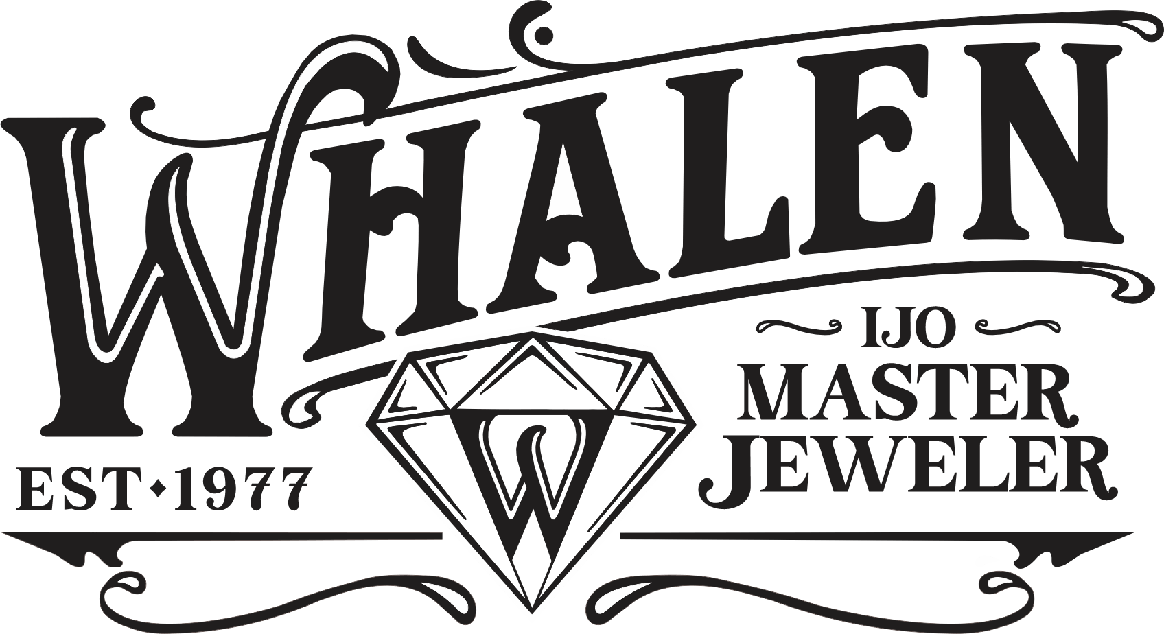 Whalen New Logo black no background social media