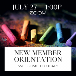 New Member Orientation