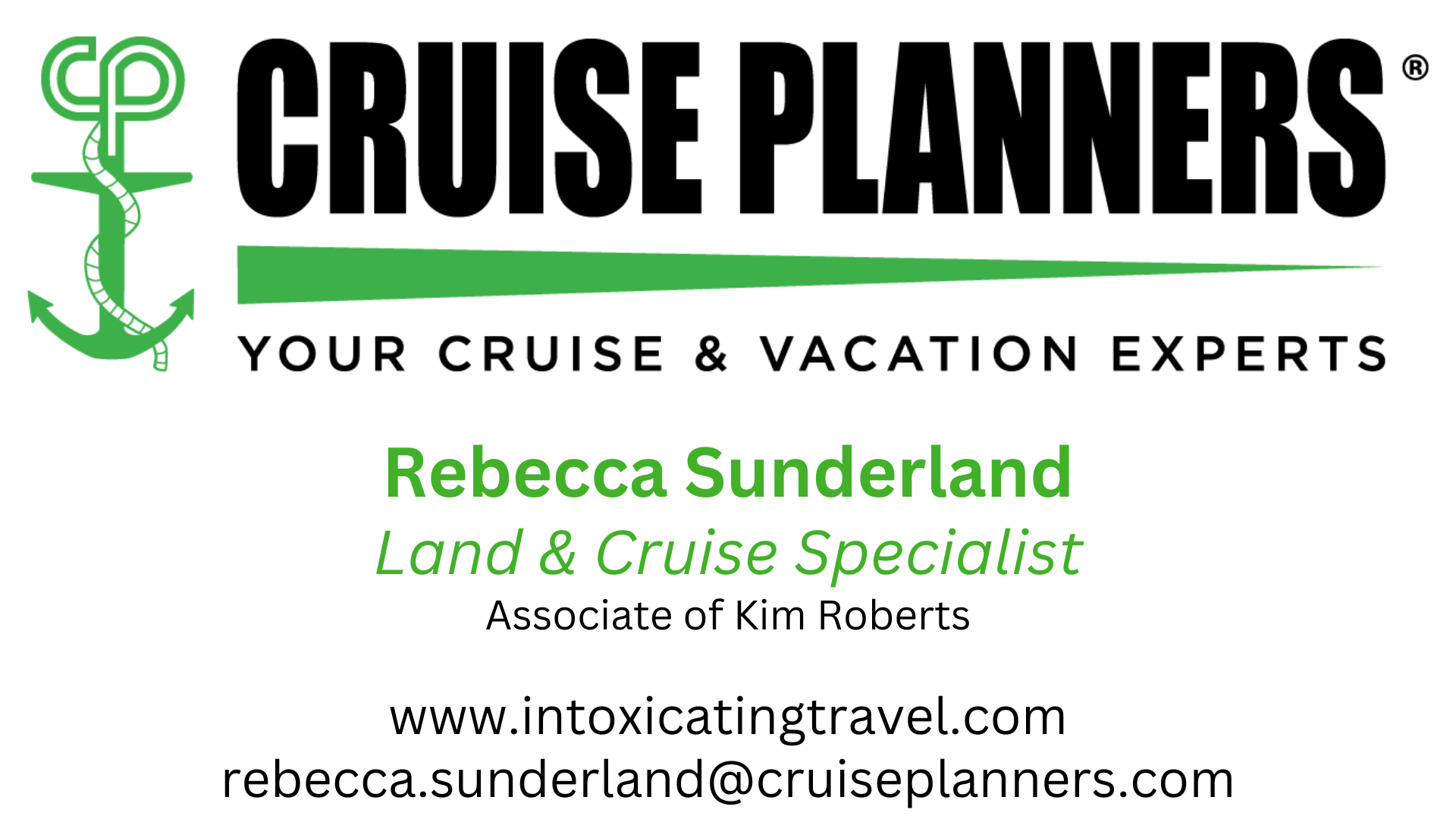 Cruise Planners Rebecca