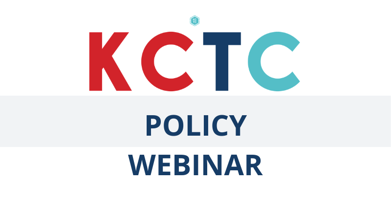 KCTC Policy Update with the President Logo