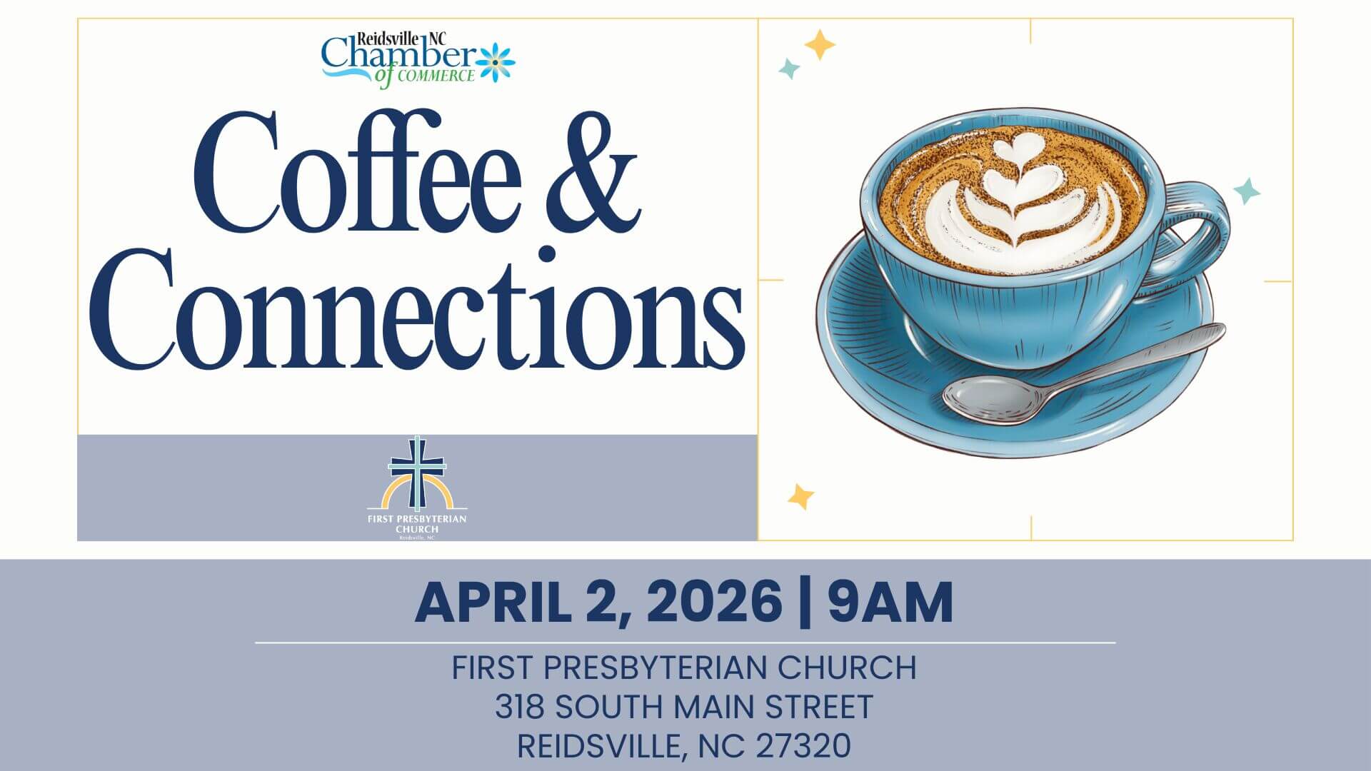 2026 Coffee &amp; Connections April