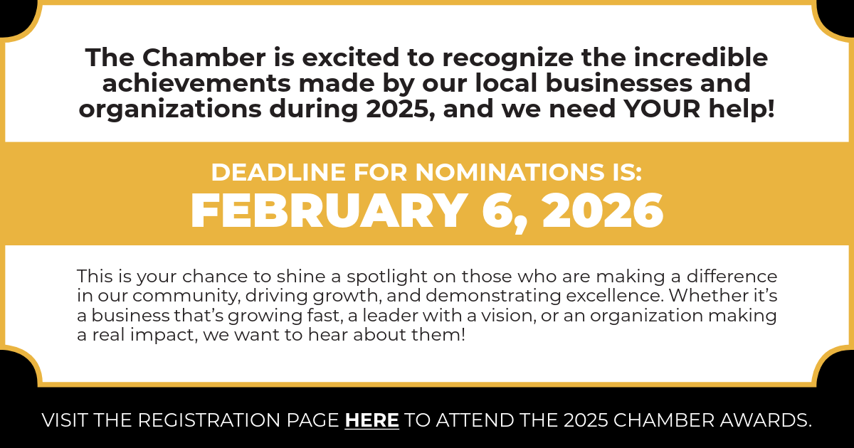 2025 Chamber Awards Webpage Section 2.2 Deadline