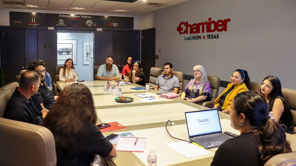 people at an event of the Greater Chamber of Harlingen - Join the Greater Chamber of Harlingen