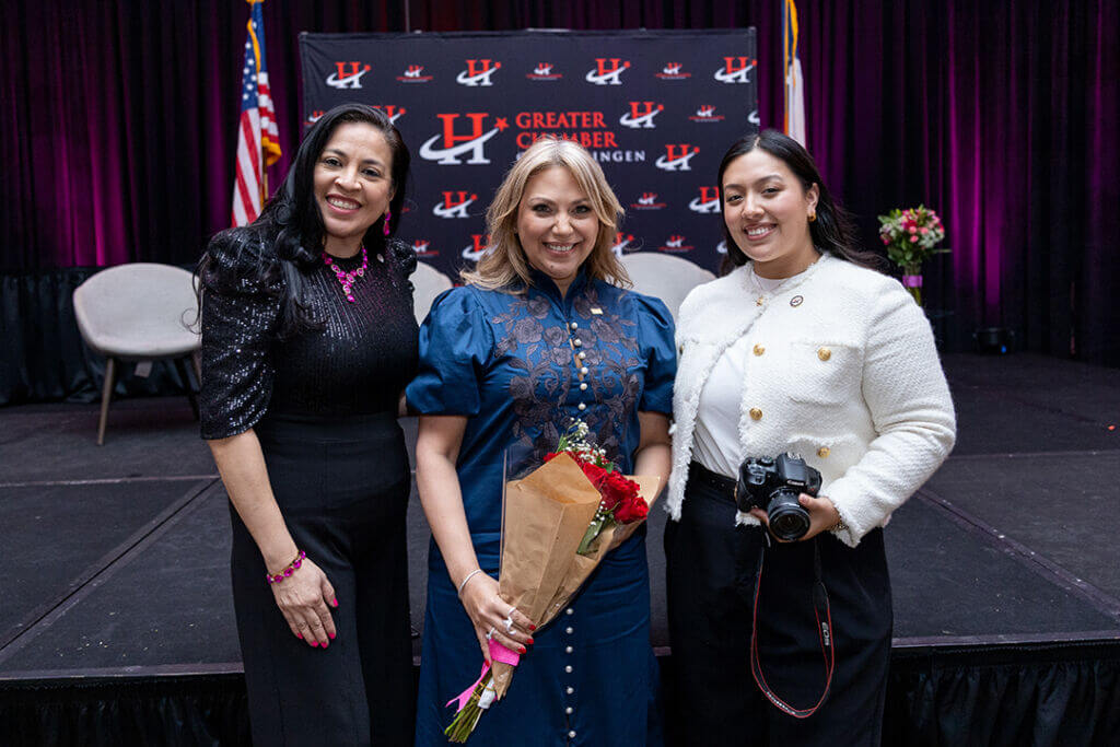 Attendees at a Greater Chamber of Harlingen event gathering to connect and support local businesses in Harlingen.