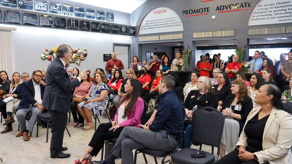 people at an event of the Greater Chamber of Harlingen - Greater Chamber of Harlingen Events