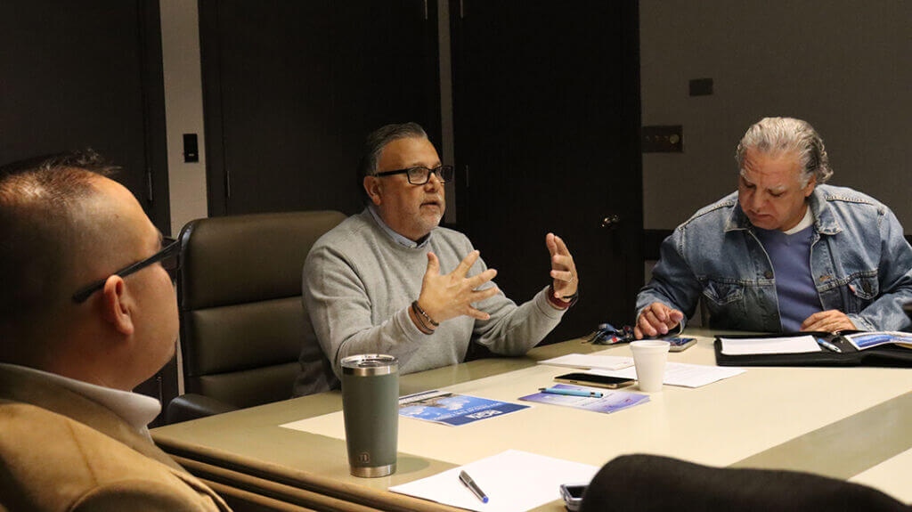 People at a Greater Chamber of Harlingen event, representing the Harlingen community of business owners coming together to connect, support, and grow locally.