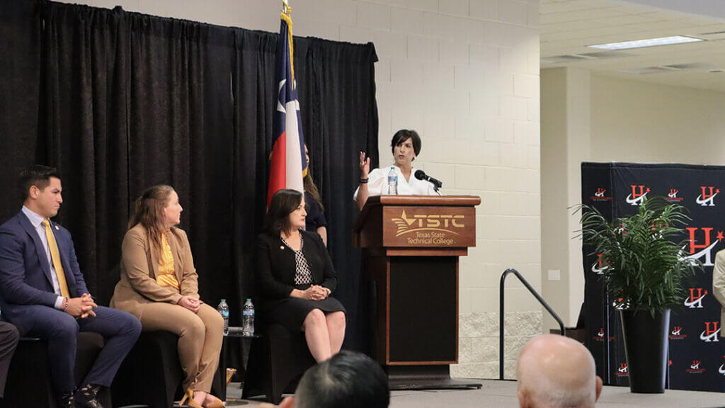 people attending event of the Greater Chamber of Harlingen