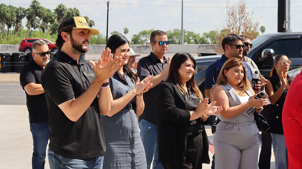 People attending an event of the Greater Chamber of Harlingen, showing strong community support and connection among Harlingen businesses.