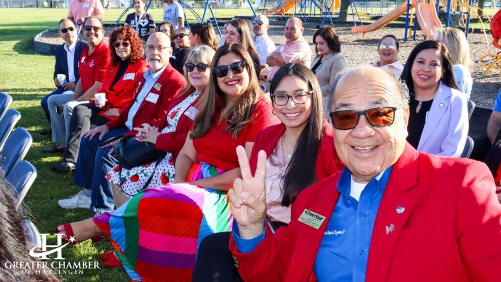 People at an event of the Greater Chamber of Harlingen, highlighting community networking and answering the question, Is it worth joining your local chamber of commerce.