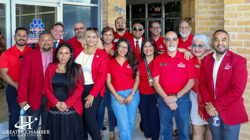 Attendees participate in a Greater Chamber of Harlingen event highlighting business development programs in the Harlingen community.