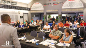 Lunch and Learn at the Chamber of Commerce Headquarters in Harlingen